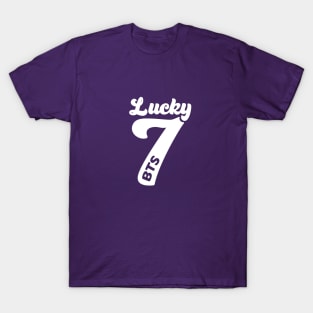 BTS LUCKY 7 Anniversary T-Shirt